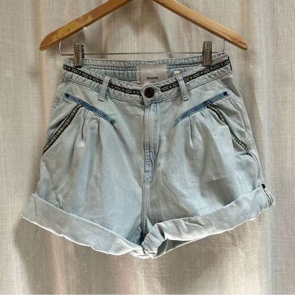 One teaspoon AZTEC ANGEL STREETWALKERS HIGH WAIST 80S SHORTS size 27 - Picture 1 of 16